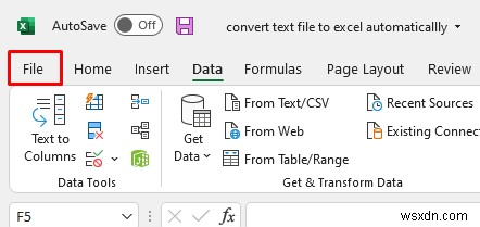 วิธีการแปลงไฟล์ข้อความเป็น Excel โดยอัตโนมัติ (3 วิธีที่เหมาะสม)