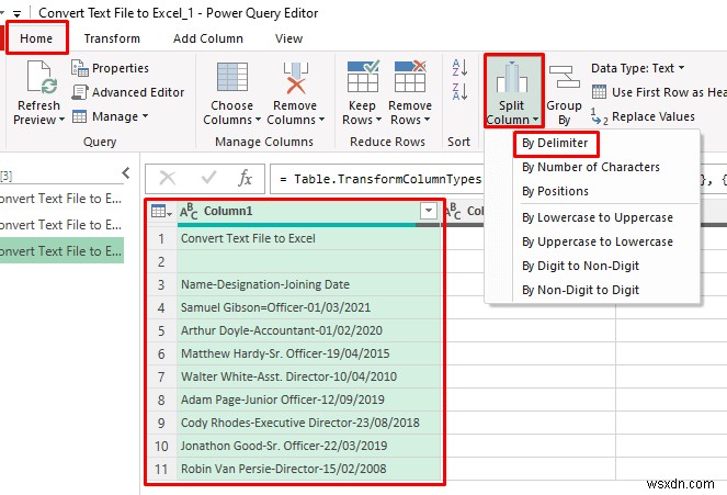 วิธีการแปลงไฟล์ข้อความเป็น Excel โดยอัตโนมัติ (3 วิธีที่เหมาะสม)