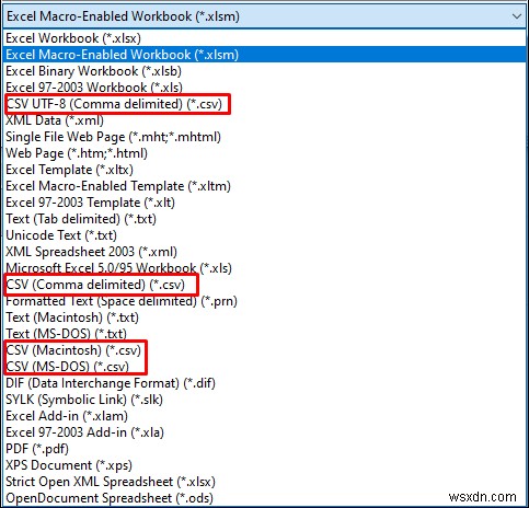 แปลง Excel เป็นไฟล์ CSV ที่คั่นด้วยจุลภาค (2 วิธีง่ายๆ)