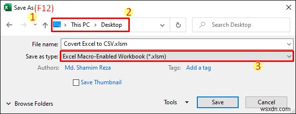 แปลง Excel เป็นไฟล์ CSV ที่คั่นด้วยจุลภาค (2 วิธีง่ายๆ)