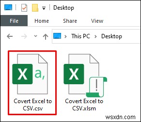 แปลง Excel เป็นไฟล์ CSV ที่คั่นด้วยจุลภาค (2 วิธีง่ายๆ)