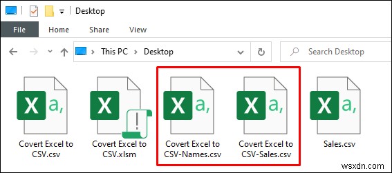 แปลง Excel เป็นไฟล์ CSV ที่คั่นด้วยจุลภาค (2 วิธีง่ายๆ)