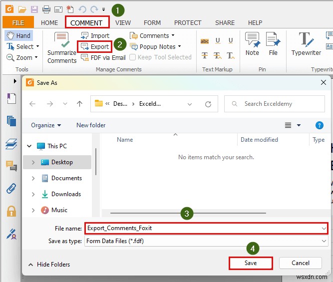 วิธีการส่งออกความคิดเห็น PDF ไปยังสเปรดชีต Excel (3 เคล็ดลับง่ายๆ)