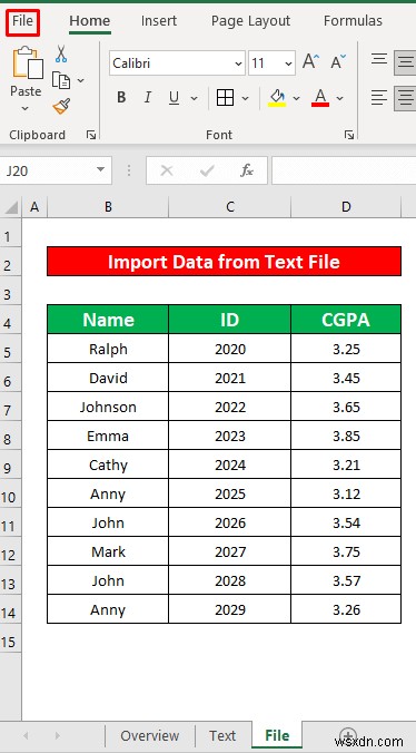 วิธีการนำเข้าไฟล์ข้อความไปยัง Excel โดยอัตโนมัติ (2 วิธีที่เหมาะสม)