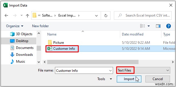 วิธีการนำเข้า CSV ลงในชีตที่มีอยู่ใน Excel (5 วิธี)