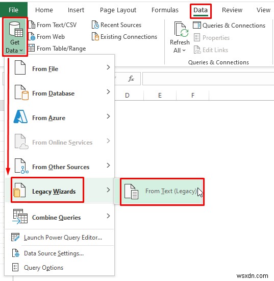 วิธีการนำเข้า CSV ลงในชีตที่มีอยู่ใน Excel (5 วิธี)