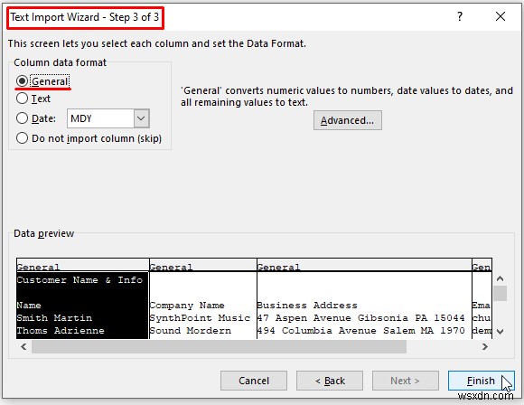 วิธีการนำเข้า CSV ลงในชีตที่มีอยู่ใน Excel (5 วิธี)