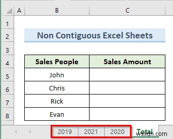 การอ้างอิง 3 มิติไม่ทำงานใน Excel (3 เหตุผลและวิธีแก้ไข)