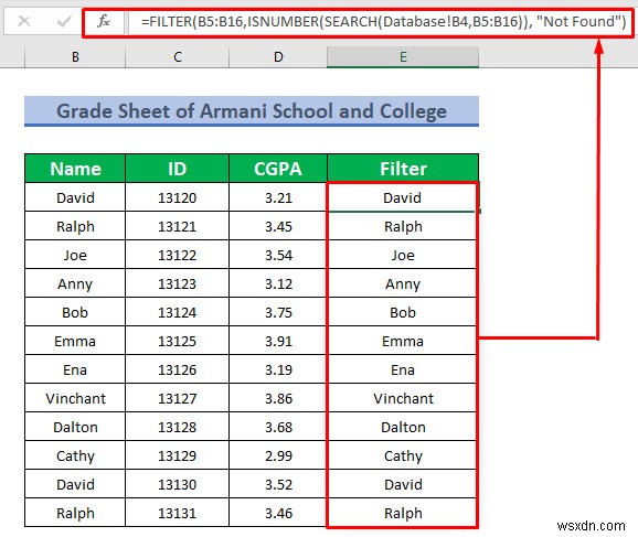 วิธีสร้างฐานข้อมูลที่ค้นหาได้ใน Excel (2 เคล็ดลับง่ายๆ)