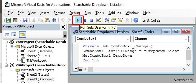 วิธีสร้างฐานข้อมูลที่ค้นหาได้ใน Excel (2 เคล็ดลับง่ายๆ)