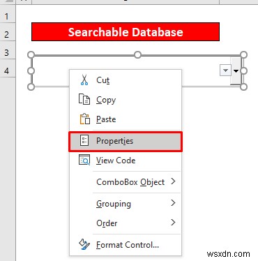 วิธีสร้างฐานข้อมูลที่ค้นหาได้ใน Excel (2 เคล็ดลับง่ายๆ)