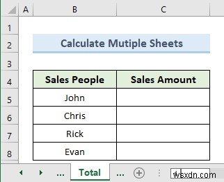 การอ้างอิง 3 มิติใน Excel คืออะไร (มี 2 การใช้งานที่เหมาะสม)