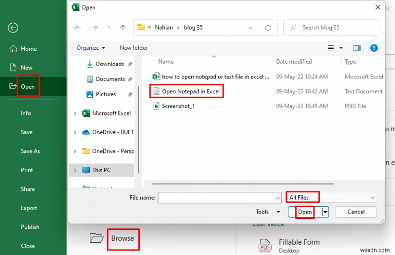 วิธีการเปิด Notepad หรือไฟล์ข้อความใน Excel ด้วยคอลัมน์ (วิธีง่ายๆ 3 วิธี)