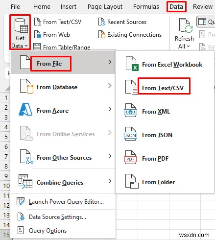 วิธีการเปิด Notepad หรือไฟล์ข้อความใน Excel ด้วยคอลัมน์ (วิธีง่ายๆ 3 วิธี)