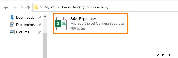 วิธีการอ่านไฟล์ CSV ใน Excel (4 วิธีที่เร็วที่สุด)