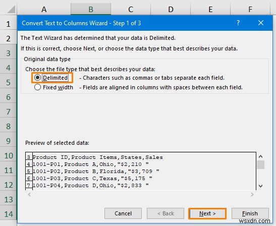 วิธีการอ่านไฟล์ CSV ใน Excel (4 วิธีที่เร็วที่สุด)