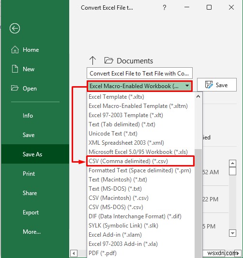 วิธีการแปลงไฟล์ Excel เป็นไฟล์ข้อความด้วยเครื่องหมายจุลภาค (3 วิธี)