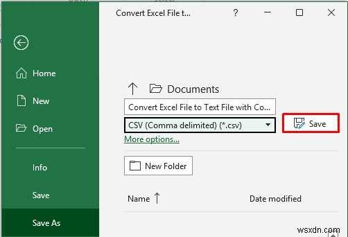 วิธีการแปลงไฟล์ Excel เป็นไฟล์ข้อความด้วยเครื่องหมายจุลภาค (3 วิธี)