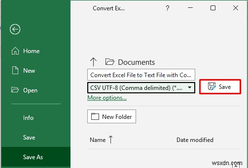 วิธีการแปลงไฟล์ Excel เป็นไฟล์ข้อความด้วยเครื่องหมายจุลภาค (3 วิธี)