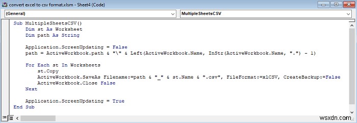 วิธีการแปลงไฟล์ Excel เป็นรูปแบบ CSV (5 วิธีง่ายๆ)