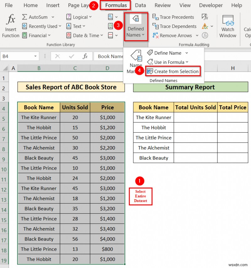 วิธีสร้างรายงานสรุปใน Excel (2 วิธีง่ายๆ)