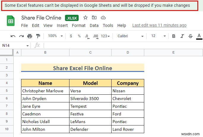 วิธีแชร์ไฟล์ Excel ออนไลน์ (2 วิธีง่ายๆ)