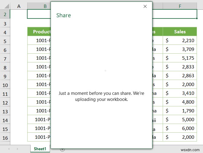 วิธีแชร์ไฟล์ Excel สำหรับผู้ใช้หลายคน