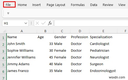 วิธีการแปลง CSV เป็น Excel ด้วยคอลัมน์ (5 วิธี)