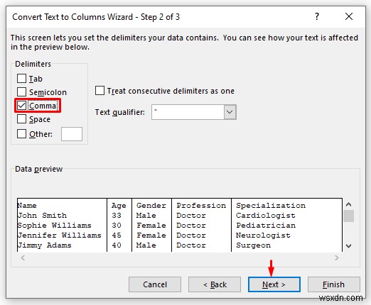 วิธีการแปลง CSV เป็น Excel ด้วยคอลัมน์ (5 วิธี)