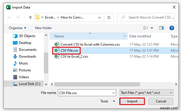 วิธีการแปลง CSV เป็น Excel ด้วยคอลัมน์ (5 วิธี)