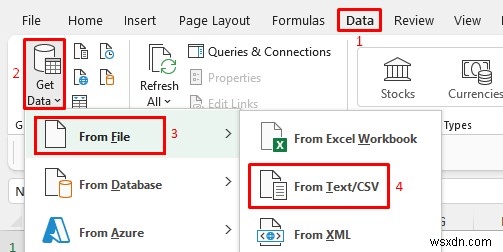 วิธีการแปลง CSV เป็น Excel ด้วยคอลัมน์ (5 วิธี)