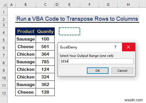 วิธีการเปลี่ยนแถวเป็นคอลัมน์ตามเกณฑ์ใน Excel (2 วิธี)