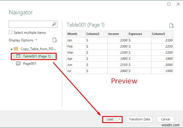 คัดลอกตารางจาก PDF ไปยัง Excel ด้วยการจัดรูปแบบ (2 วิธีที่มีประสิทธิภาพ)