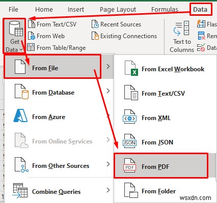 คัดลอกตารางจาก PDF ไปยัง Excel ด้วยการจัดรูปแบบ (2 วิธีที่มีประสิทธิภาพ)