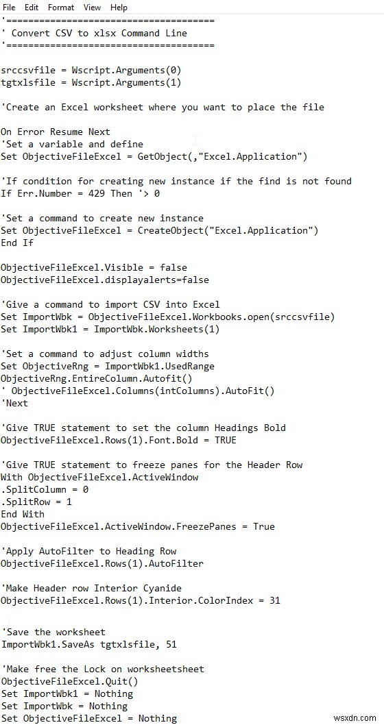 วิธีการแปลง CSV เป็น XLSX Command Line (ด้วยขั้นตอนง่ายๆ)