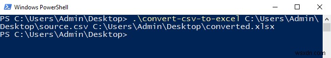 วิธีการแปลง CSV เป็น XLSX Command Line (ด้วยขั้นตอนง่ายๆ)