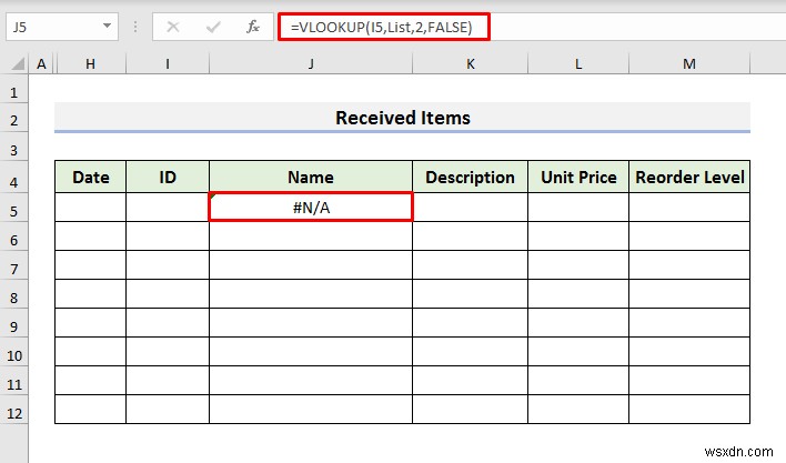 วิธีสร้างฐานข้อมูลสินค้าคงคลังใน Excel (วิธีง่ายๆ 3 วิธี)