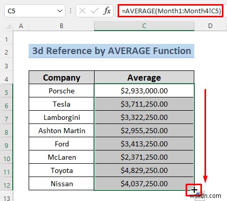 วิธีสร้างข้อมูลอ้างอิง 3 มิติใน Excel ด้วยชื่อ (7 วิธีง่ายๆ)