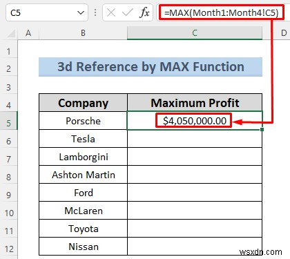 วิธีสร้างข้อมูลอ้างอิง 3 มิติใน Excel ด้วยชื่อ (7 วิธีง่ายๆ)