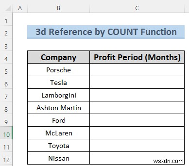 วิธีสร้างข้อมูลอ้างอิง 3 มิติใน Excel ด้วยชื่อ (7 วิธีง่ายๆ)