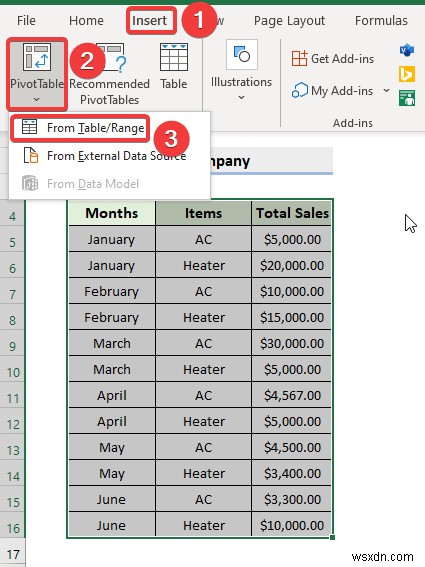 วิธีสร้างรายงาน PDF จากข้อมูล Excel (4 วิธีง่ายๆ)