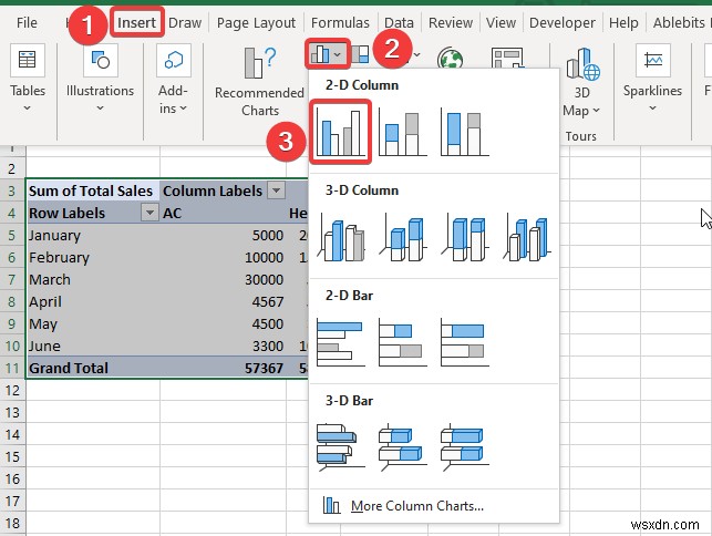 วิธีสร้างรายงาน PDF จากข้อมูล Excel (4 วิธีง่ายๆ)