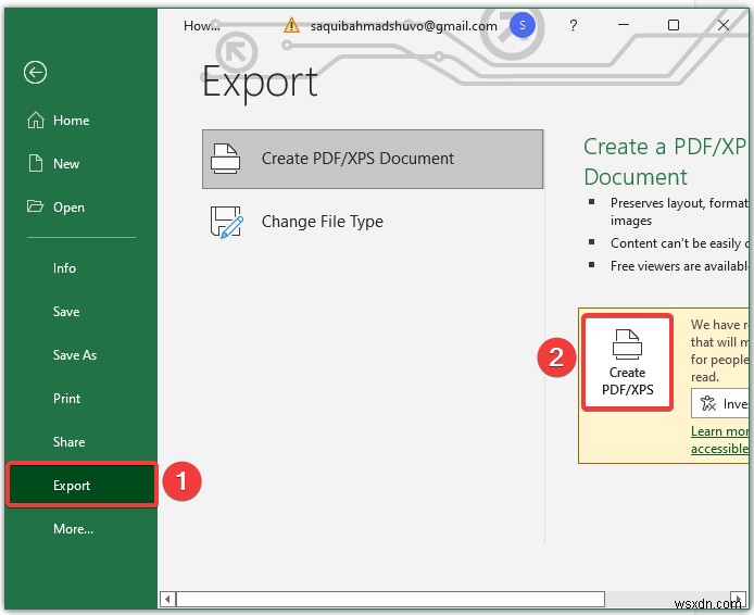 วิธีสร้างรายงาน PDF จากข้อมูล Excel (4 วิธีง่ายๆ)