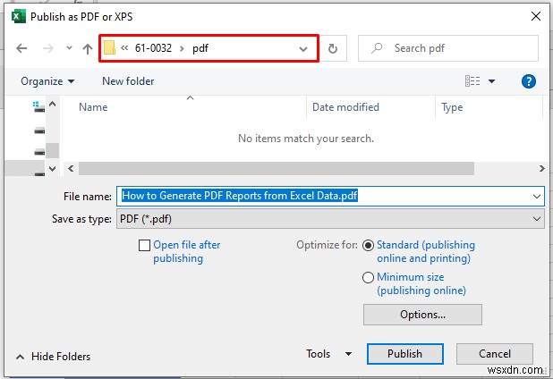 วิธีสร้างรายงาน PDF จากข้อมูล Excel (4 วิธีง่ายๆ)