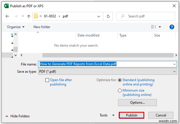 วิธีสร้างรายงาน PDF จากข้อมูล Excel (4 วิธีง่ายๆ)