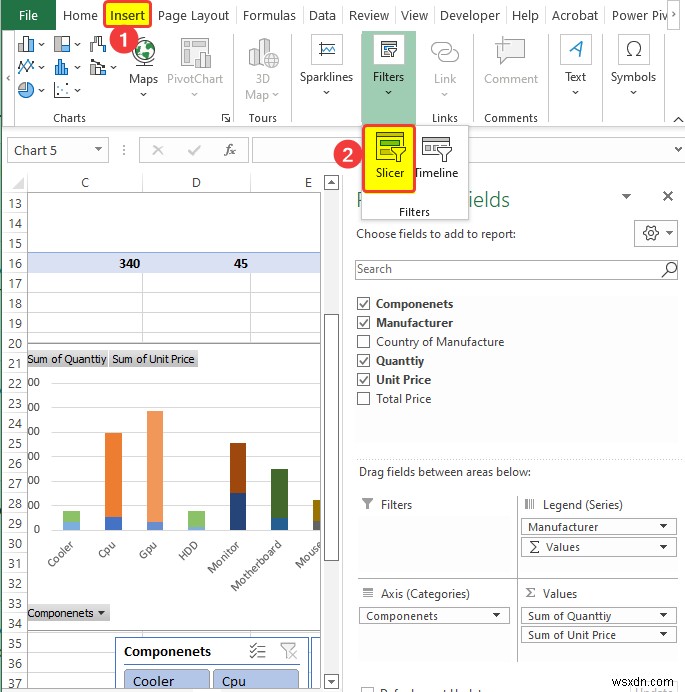 วิธีการเตรียมรายงาน MIS ใน Excel (2 ตัวอย่างที่เหมาะสม)