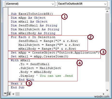 วิธีการส่งอีเมลอัตโนมัติจาก Excel ไปยัง Outlook (4 วิธี)