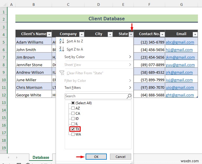 วิธีการสร้างฐานข้อมูลลูกค้าใน Excel (ด้วยขั้นตอนง่ายๆ)