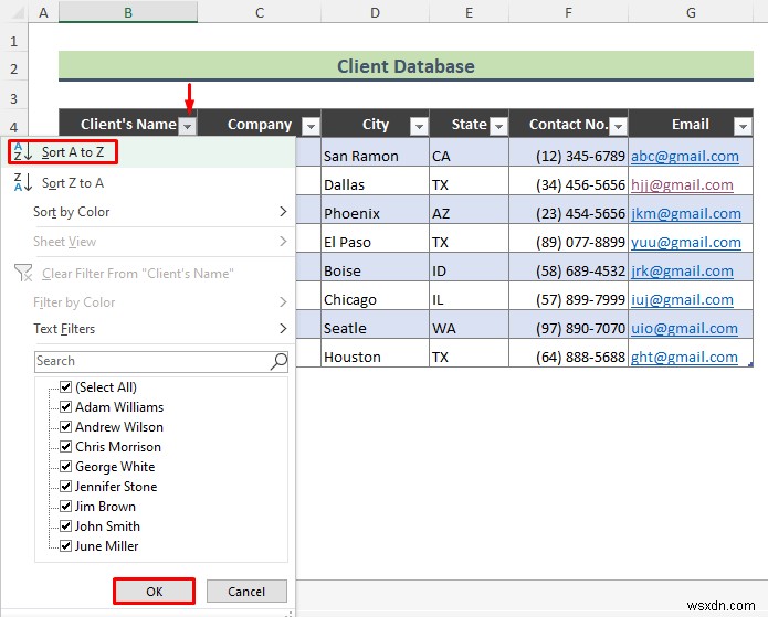 วิธีการสร้างฐานข้อมูลลูกค้าใน Excel (ด้วยขั้นตอนง่ายๆ)
