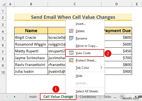 วิธีการส่งอีเมลหากตรงตามเงื่อนไขใน Excel (วิธีง่ายๆ 3 วิธี)